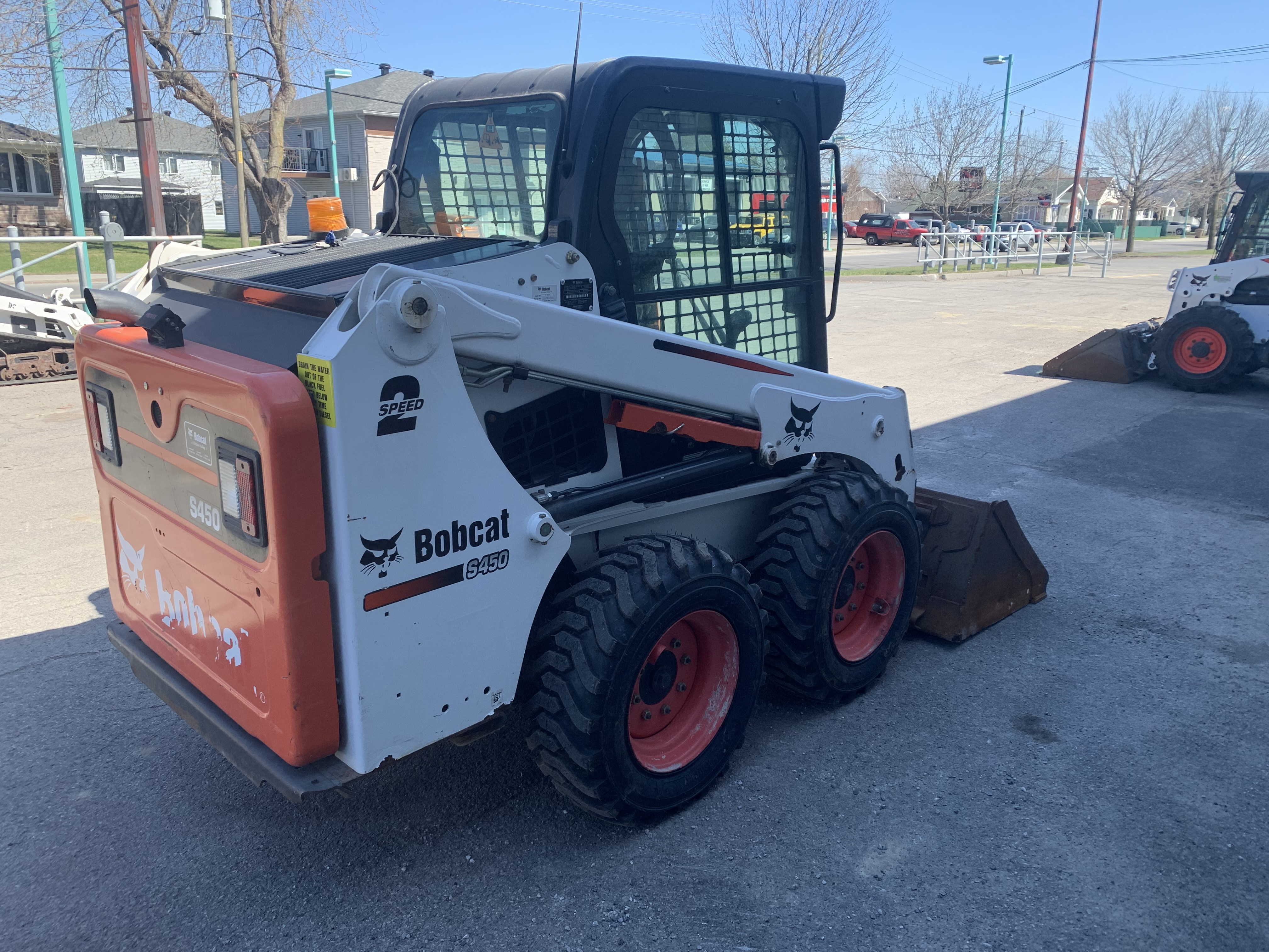 Bobcat S450 + Cab+ Backup Camera * 596 hours for sale